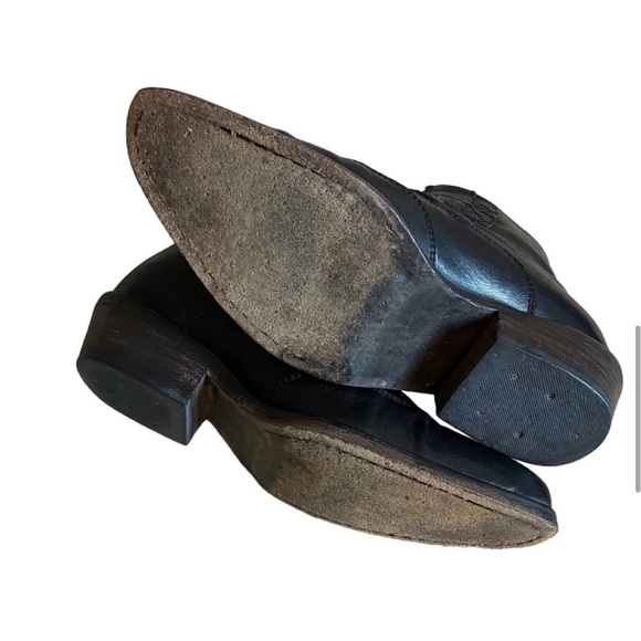 John Fluevog Jack Idol buckle women’s leather boots sz 7 gently used - Picture 8 of 14